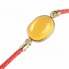 15*20 mm 925 Sterling Silver Leather Rope Blank Bracelet Settings Cabochon Empty DIY Accessories Jewelry Setting