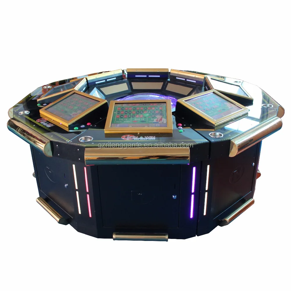 

hot sale casino game tables coin operated slot electronic roulette table for sale, As picture