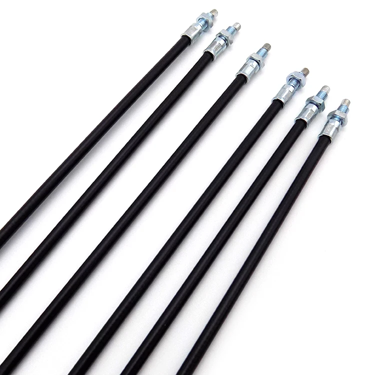 Pe Coated Stainless Steel Wire Rope Brake Control Cable With Terminals