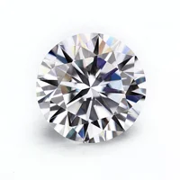 

Low price loose lab created white EF color round 6 mm moissanite gem stones for jewelry
