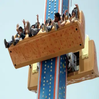chinese playground drop tower with music box