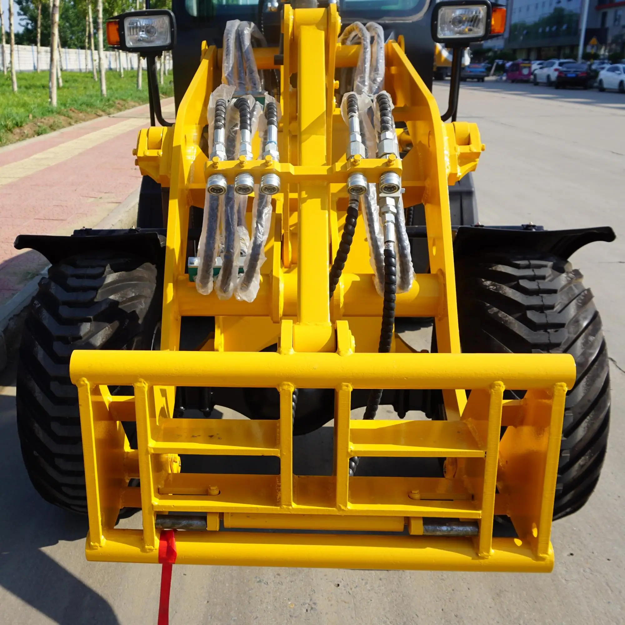 China engineering&amp;construction machinery/earth-moving machinery wheel loader/mini 1-2 t wheel loader