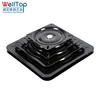 Black square furniture dining table Lazy susan swivel plate VT-00001