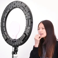 

QZSD 18inch 28.5w LED Ring Light for Photography China factory direct ring light with black and pink color for make up