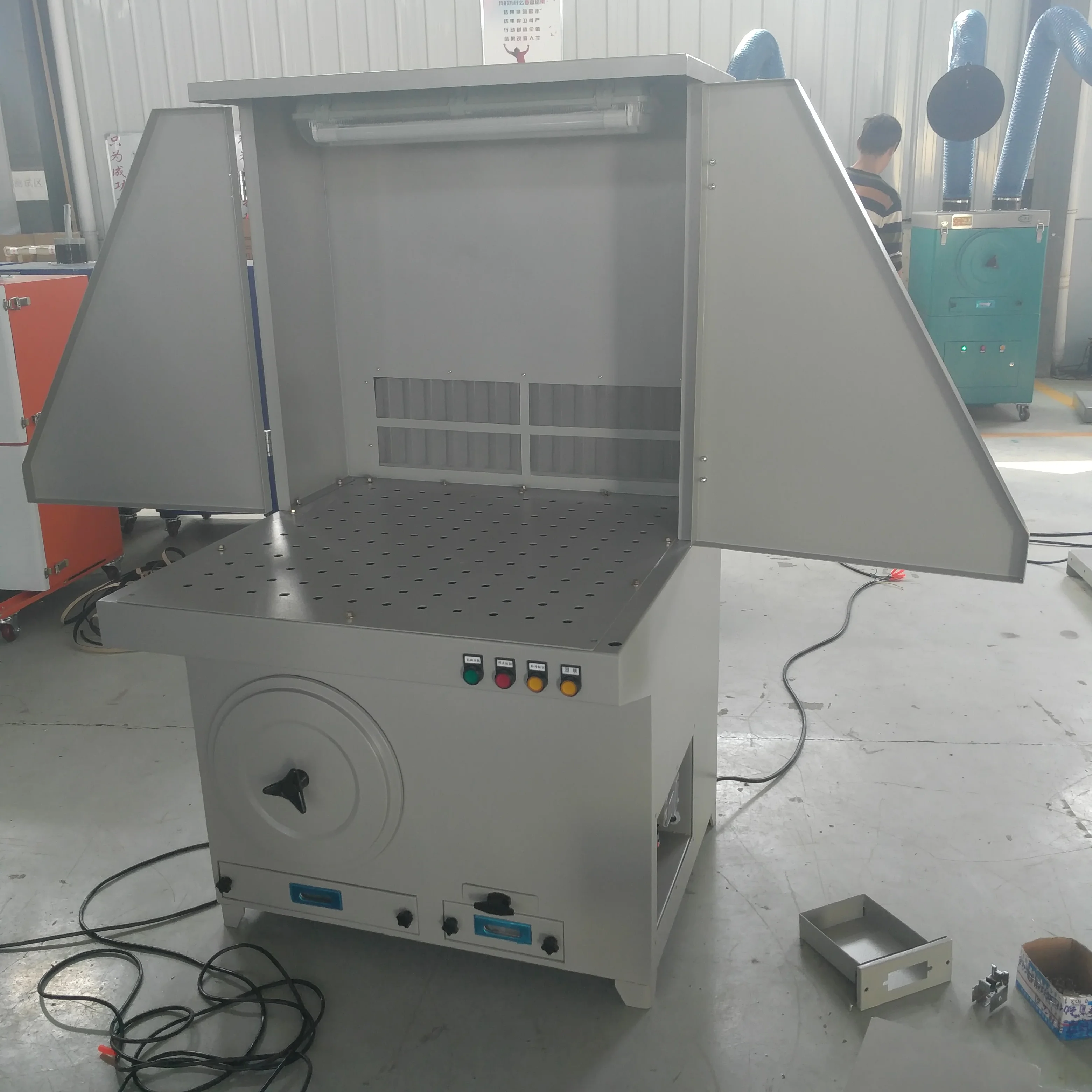 
Grinding Dust Collector Downdraft Table with Automatic Ash Cleaning 