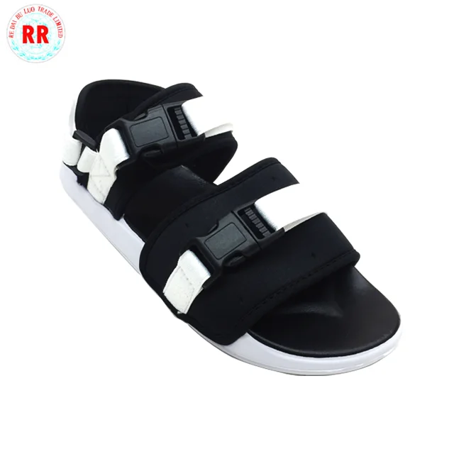 

fashion design sport footwear men leather anti slip sandals, Customized any colour