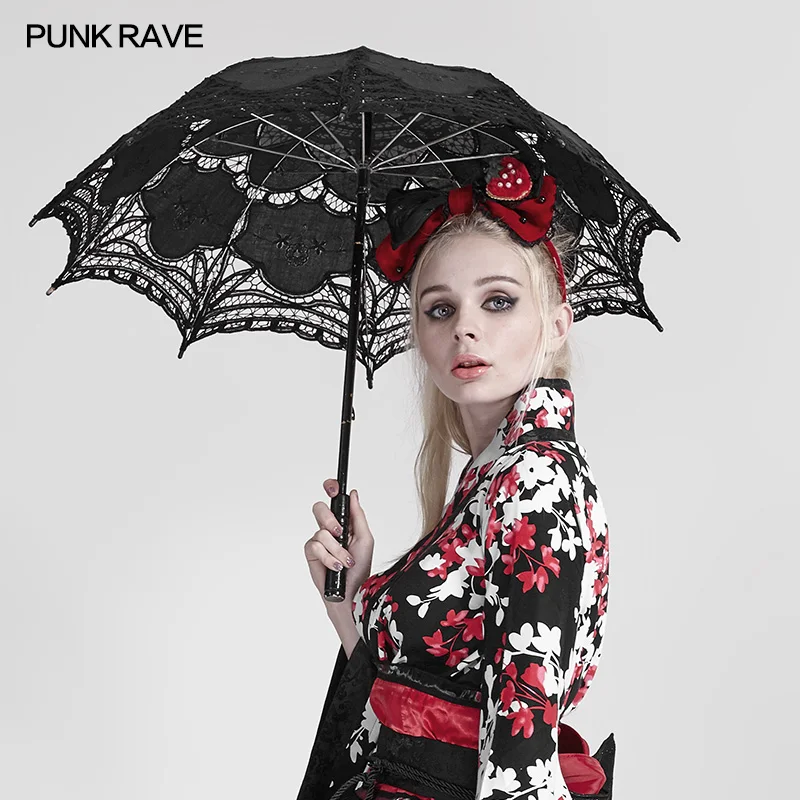 2018 new design PUNK RAVE Lolita Clothing Accessory umbrella  S-083