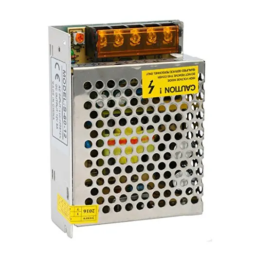 New AC110V/220V to DC12V 5A 60W Switch Power Supply Driver for LED strip Light