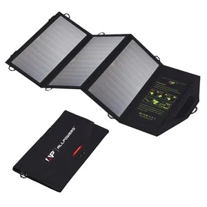 Allpowers 21W Portable solar bag outdoor travel Foldable Solar Panel Charger pack for mobile Phone