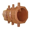 Electrical composite polymer transform silicone bushing