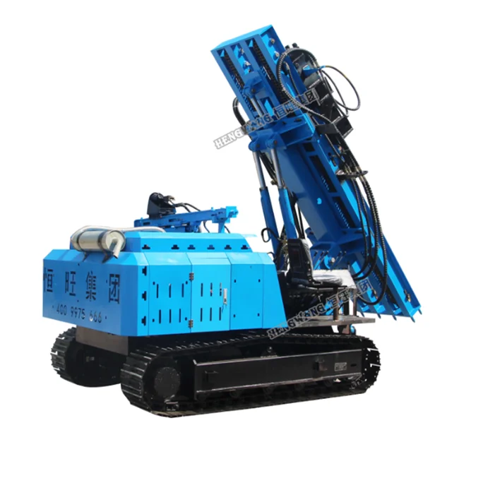 
China supply hydraulic auger drilling rig / pile driving machine / screw pile driver 