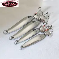 

TAKEDO weihai metal double fishing spoon 5g 7g 10g 13g peche leurre souple Fishing Lures bait bass lure fishing spoon blanks