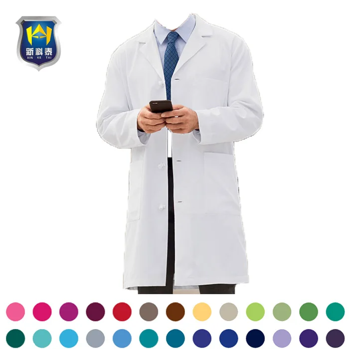Unisex Designs 100 Cotton Dust Doctor Medical Labcoat Acid Resistant