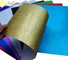 wholesale gold paper shiny color effects 350gsm glitter paper