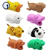 3D Cartoon silicon cable bite, Silicon line protector Support Stock wholesale and Customization