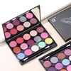 Hot style 15 color eye shadow multi-color makeup tray sub-light highlighter eyeshadow palette