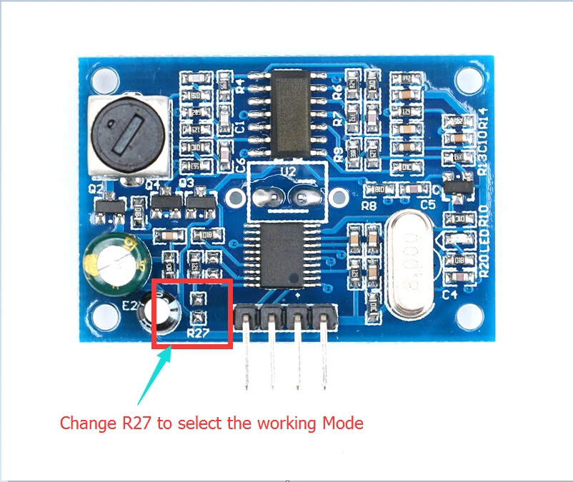 Module Ultrasonique JSN-SR04T - Capteur De Distance étanche Jusqu'à 6 M - Compatible Arduino