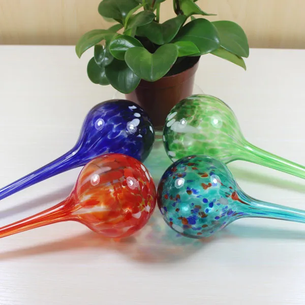 Glass Self Watering Ball For Flowers And Plants - Buy Glass Self ...