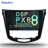 Dasaita Android 8.1 PX6 car radio for Nissan X-Trail Qashqai 2014 2015 DSP multimedia dvd player video GPS navigation system IPS
