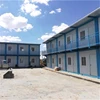 Manufacturer industrial plans prefabricated steel structure 2 bedroom flat roof prefab homes house
