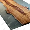 epoxy resin dinning table resin river table customize size and appearance high class resin wood table apply at home