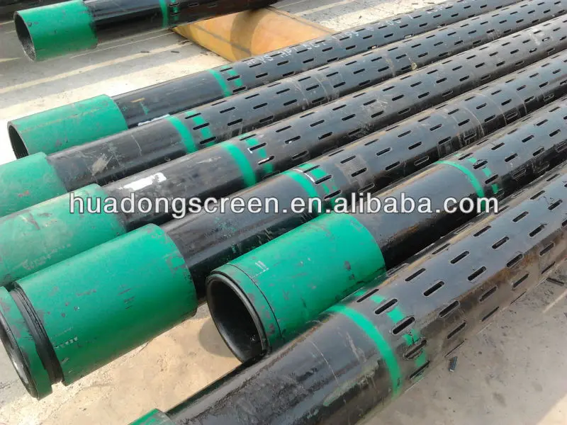 product-595-602 Water well seamless slotted pipe/API 5CT steel slotted screen pipe (China manufacture)