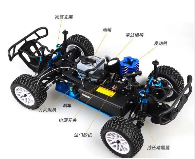 1:10 Ch&acirc;ssis De Voiture Rc Voiture &Agrave; Essence Rc 1/10 fabriqu&eacute; en Chine