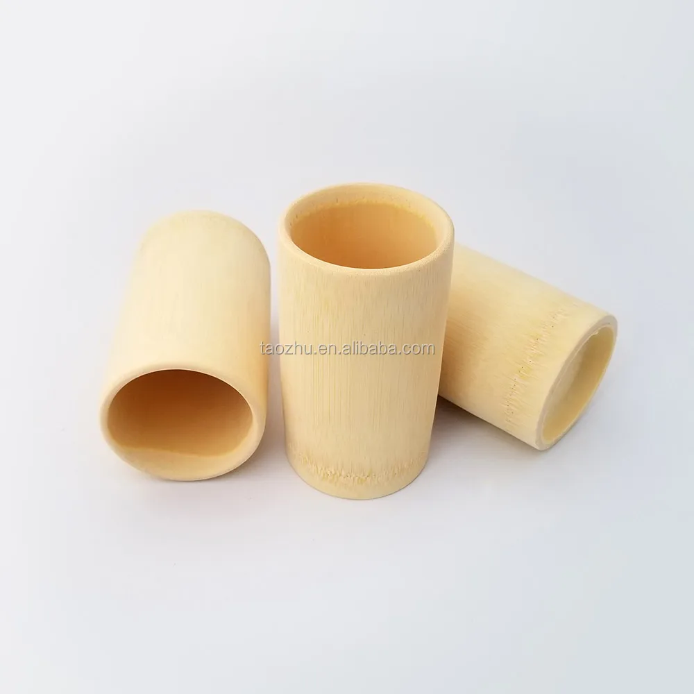 Natural Bamboo Cups, Organic