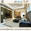 Cheap Art American Cherry Solid Wood Led Video 3D Wall Panel For Home Decoration