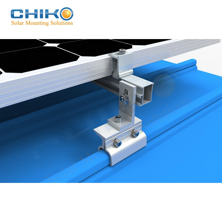 Chiko Custom Photovoltaic Solar Panel Mounting Frame Roof Mounting ...