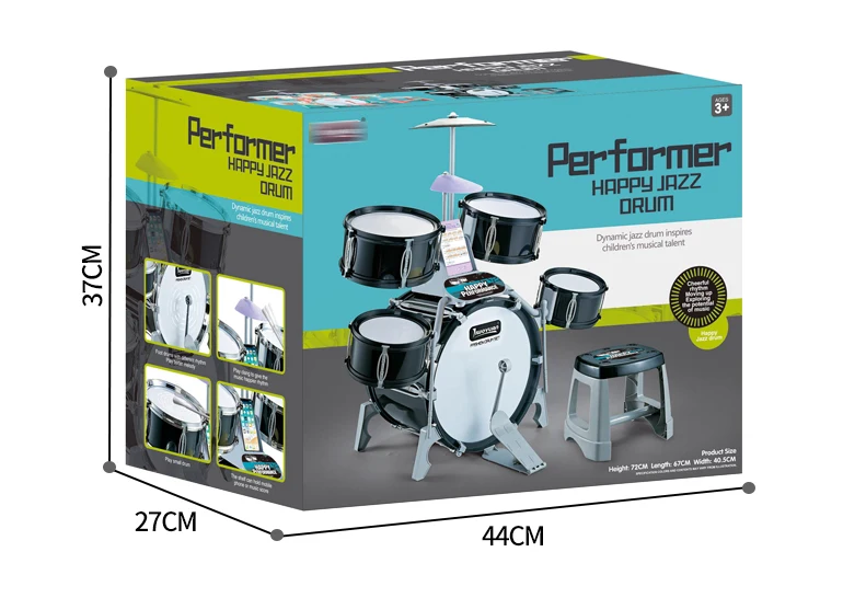 Children Drum Set Toy Musical Instrument Toys