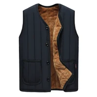 

2018 Latest Design Cheap Velvet Lined Men's Padded Waistcoat Vest