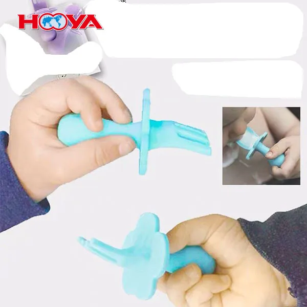 Plastic Baby Fork And Spoon Set With Choke Protection Barrier Buy