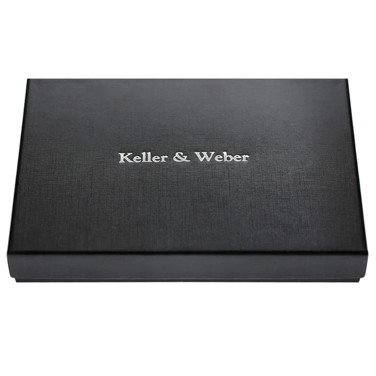 luxury wallet rigid paper packaging  men gift box (7)