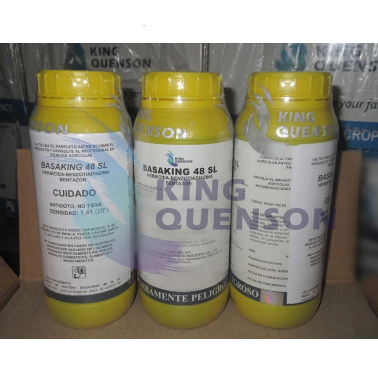 
KingQuenson High Effective 95% 97%TC Herbicide Bentazone 48% SL 