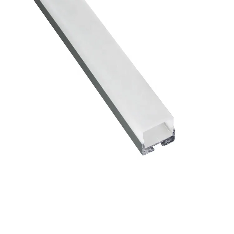 Factory supply W20*H11mm rectangle cover suspended klus selected aluminum led channel for led pendant light