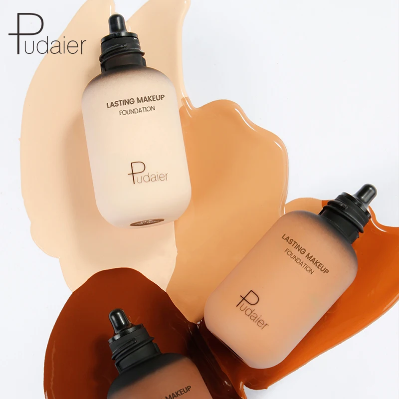 

Pudaier 40 Colors Cream Foundation Makeup Liquid Dark Skin Makeup, N/a