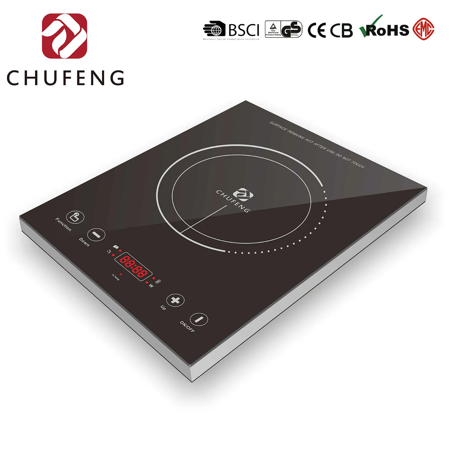 Countertop Induction Cooking Plate Digital Printed Buy Countertop