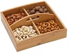 Food Safe Square Bamboo Nuts and Candy Storage Box