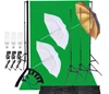 Adjustable Background Support System Photo Video Studio Shoot Photography 1.6*3 non-woven fabric Backdrop Stand Kit