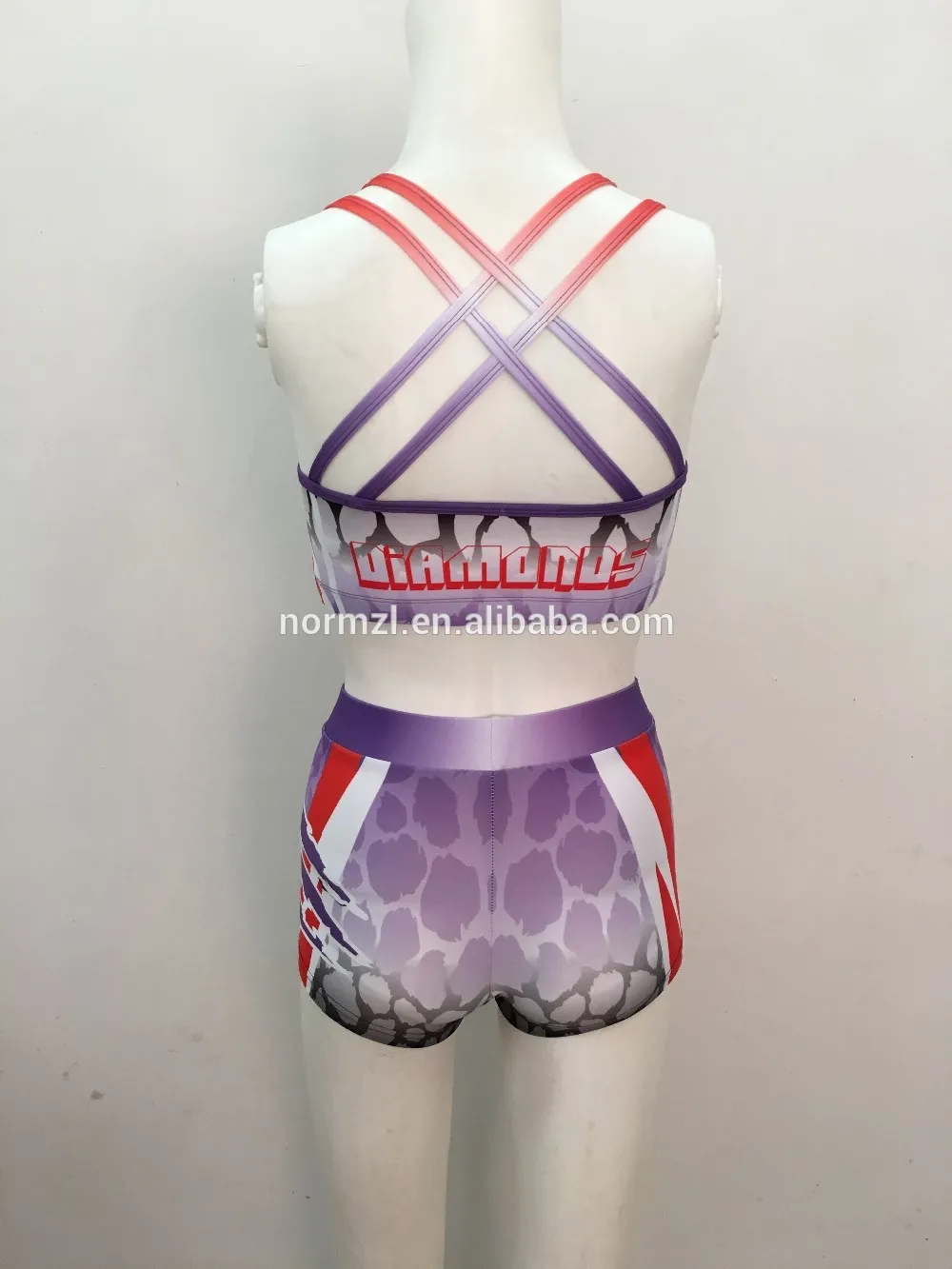 Custom Sublimation Cheer Practice Girls Outfit Dance Costume Cheerleading Uniforms Buy High 