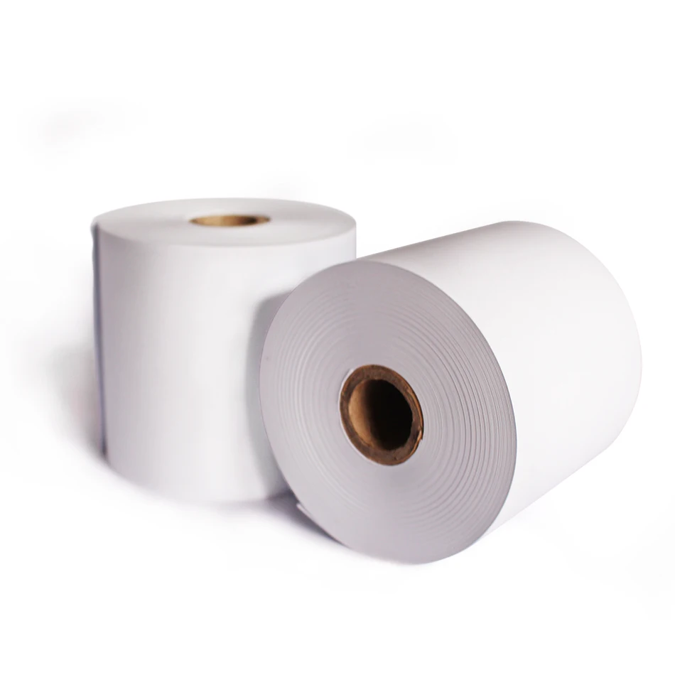 80mm Width Thermal Receipt Paper Rolls With 13x18mm Plastic Core Or Paper Core