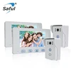 2017 Saful smart home wired video doorbell intercom with 16 types of rings for selection