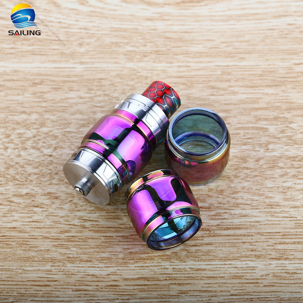 定制设计玻璃管可更换的 pyrex 玻璃管为 vape 坦克雾化器
