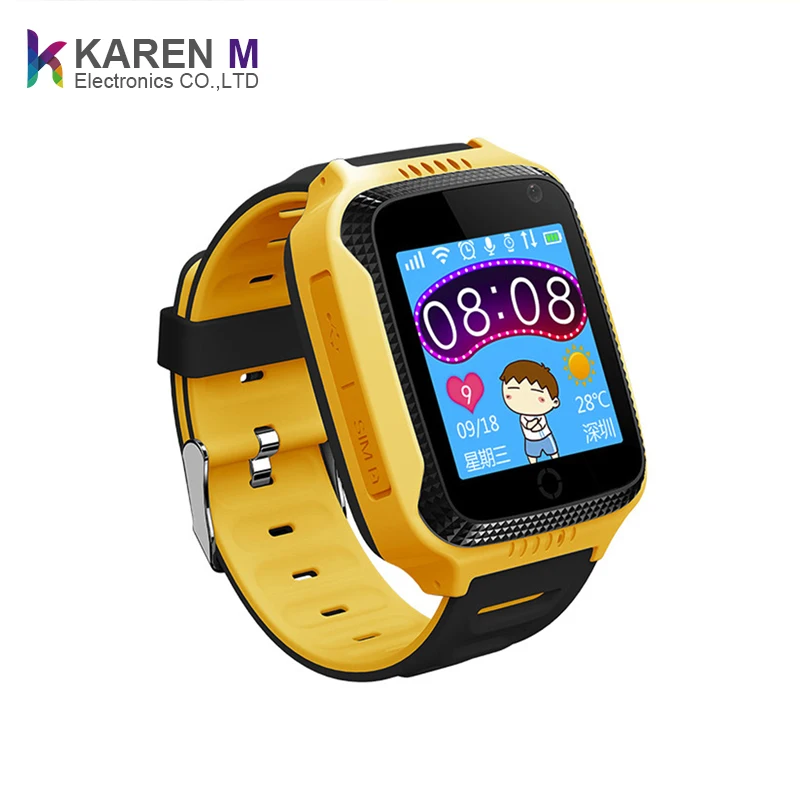 

2019 NEW GPS Smart Watch Kids Wristwatch Waterproof smart Baby Watch With Remote Camera SIM Calls Gift For Children pk Q50 Q90