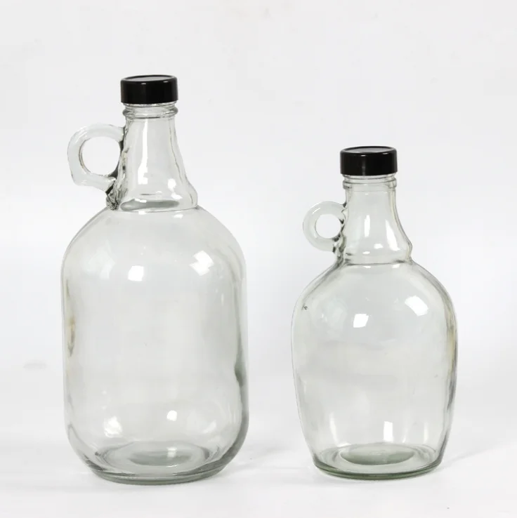 Big Capacity Round Bottom Wine Glass Bottle With Plastic Cap Wine
