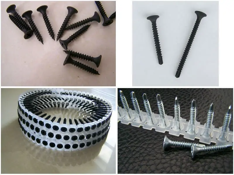 Collated Screw Plastic Tape Tie Strip Band For Shooting Driver Gun