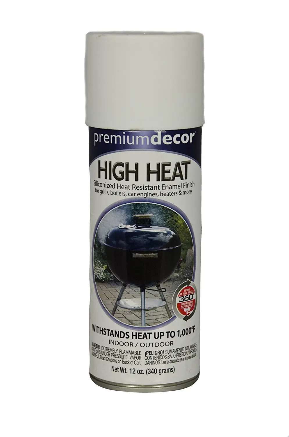 White High Heat Paint Find Deals On Get Quotations General Paint Manufacturing Pd 1551 Premium Decor High Heat Spray With 360
