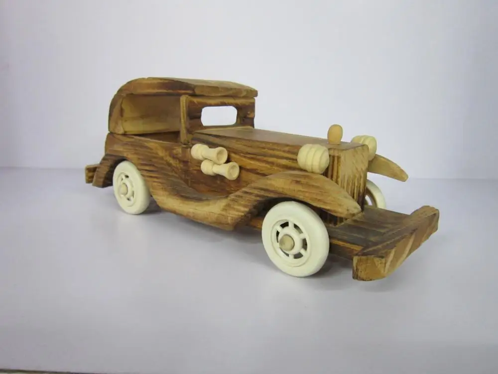 small wooden cars toys