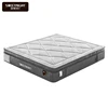 Durable 35cm 3 zoned pocket spring latex memory hard foam euro top mattress